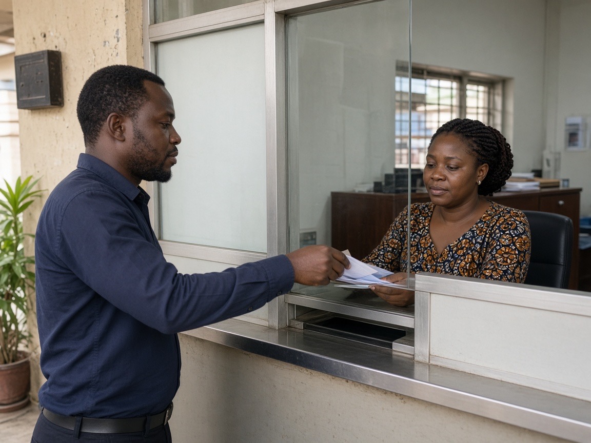 Album, Afriland First Bank, agence de Lisala